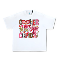 White Cooler than Cupid Valentine's Day Urban Heavy Tee - HowdyJamesFarm