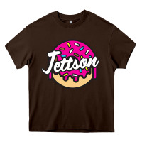 Chocolate Brown jett lawrence merch s gift for fans, for men and women, gift mother da Heavy Core Tee - lanVoArt