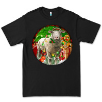 Black christmas dorset sheep Premium Tee - LillyAllenDesigns
