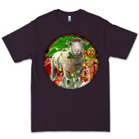 Plum christmas dorset sheep Premium Tee - LillyAllenDesigns