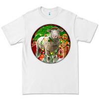 White christmas dorset sheep Premium Tee - LillyAllenDesigns