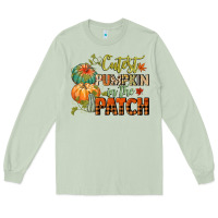 Matcha cutest pumpkin in the patch Long Sleeve Tee - CowGirlArtShop