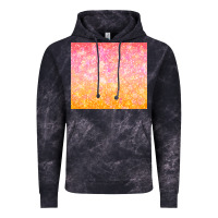 Cloud Black orange pink ombre glitter Vintage Hoodie - TumblerDesignByShophia