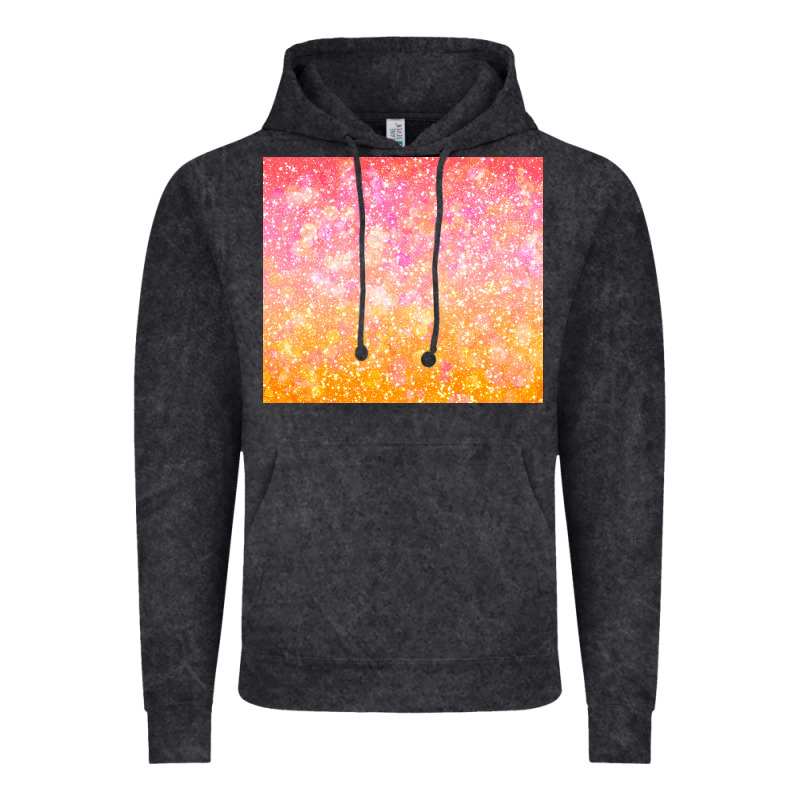 Orange Pink Ombre Glitter Vintage Hoodie by TumblerDesignByShophia | Teevron