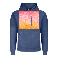 Vintage Denim orange pink ombre glitter Vintage Hoodie - TumblerDesignByShophia