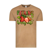 Feeling Berry Cute Strawberry Vintage Tee | Teevron