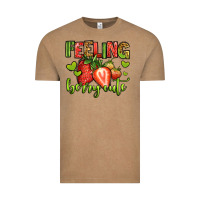 Vintage Coffee feeling berry cute strawberry Vintage Tee - Jasminsmagicworld