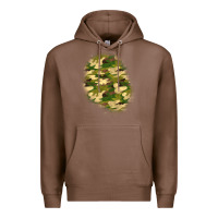 Chestnut camouflage patch 3 Premium Hoodie - BundleAndBundleShop