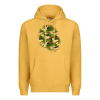 Mustard camouflage patch 3 Premium Hoodie - BundleAndBundleShop