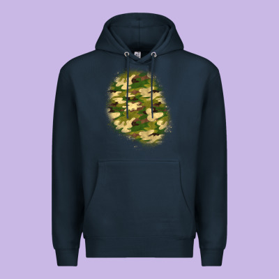 Camouflage Patch 3 Premium Hoodie Designed By Bundleandbundleshop