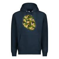 Navy camouflage patch 3 Premium Hoodie - BundleAndBundleShop