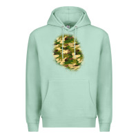 Seafoam camouflage patch 3 Premium Hoodie - BundleAndBundleShop