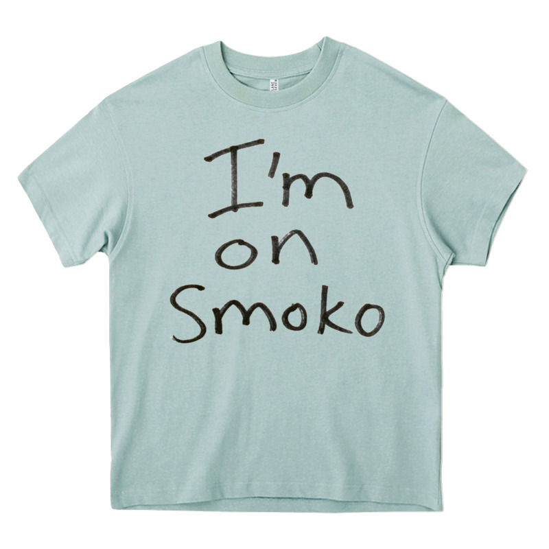 Handwritten I'm On Smoko Hot Australian Lingo The Chats Heavy Core Tee by lanVoArt | Teevron