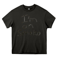 Asphalt handwritten i'm on smoko hot australian lingo the chats Heavy Core Tee - lanVoArt