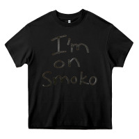 Black handwritten i'm on smoko hot australian lingo the chats Heavy Core Tee - lanVoArt
