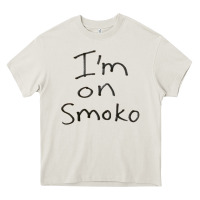 Cream handwritten i'm on smoko hot australian lingo the chats Heavy Core Tee - lanVoArt