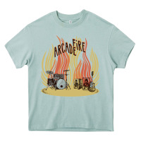 Arona the arcade fire Heavy Core Tee - lanVoArt
