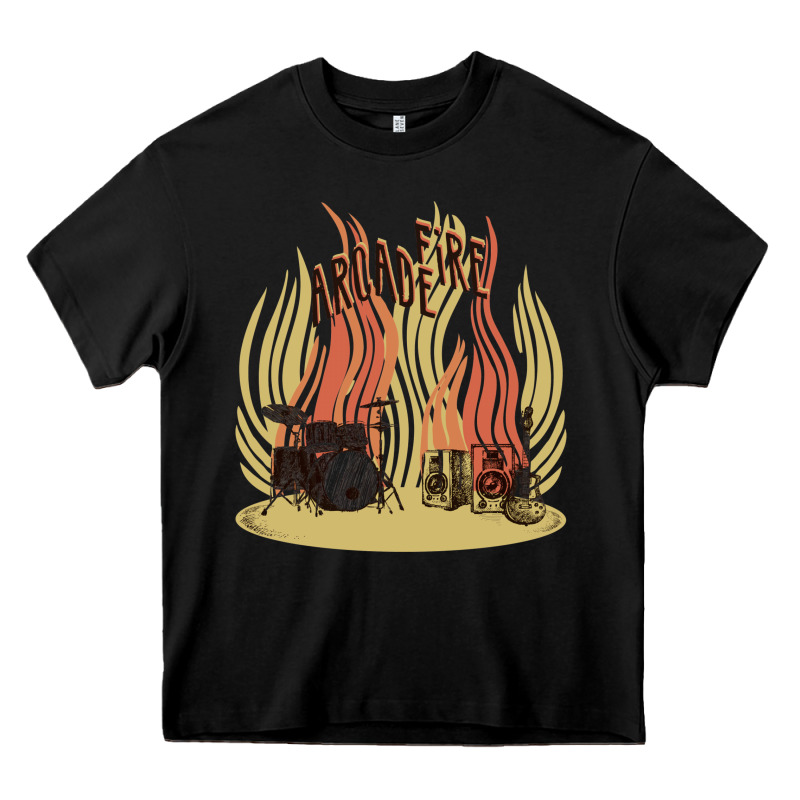 The Arcade Fire Heavy Core Tee by lanVoArt | Teevron