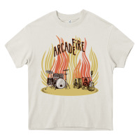 Cream the arcade fire Heavy Core Tee - lanVoArt