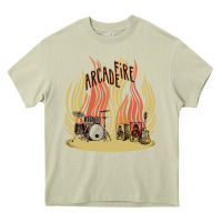 Mossy the arcade fire Heavy Core Tee - lanVoArt
