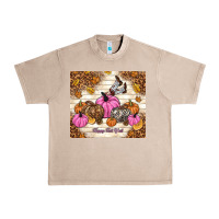 French Oak happy fall y'all cowgirl Urban Heavy Tee - TumblerDesignByShophia