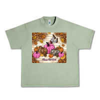 Oil Green happy fall y'all cowgirl Urban Heavy Tee - TumblerDesignByShophia