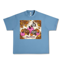 Pebble Blue happy fall y'all cowgirl Urban Heavy Tee - TumblerDesignByShophia