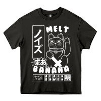 Asphalt melt banana Heavy Core Tee - lanVoArt