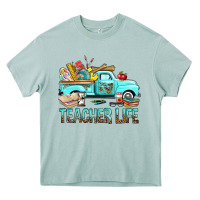 Arona Teacher Life With Truck Heavy Core Tee - BundleAndBundleShop