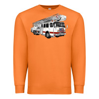Carrot White Fire Truck Premium Sweatshirt - Artiststas