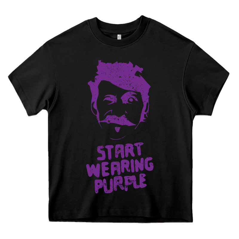 Gogol Bordello Start Wearing Purple Heavy Core Tee by lanVoArt | Teevron