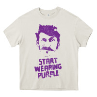 Cream gogol bordello start wearing purple Heavy Core Tee - lanVoArt