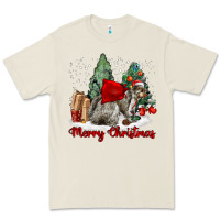 Bone Merry Christmas Gray Squirrel Premium Tee - LillyAllenDesigns