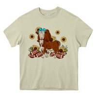 Mossy football hereford sunflower Heavy Core Tee - JahusDesignShop