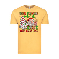 Vintage Mustard torn between lookin' like a snack and eatin' one Vintage Tee - texasbilliewilder