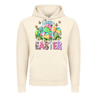 Vintage Artic Happy Easter with eggs Easter Day Vintage Hoodie - HowdyJamesFarm