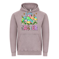 Vintage Zinc Happy Easter with eggs Easter Day Vintage Hoodie - HowdyJamesFarm