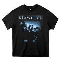 Black slowdive souvlaki Heavy Core Tee - lanVoArt