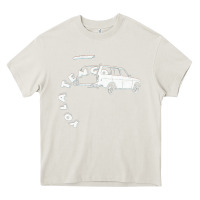 Cream yo tengo la Heavy Core Tee - lanVoArt