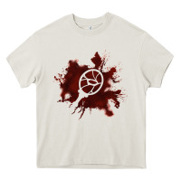 Cream mark of the malkavian Heavy Core Tee - lanVoArt