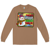 Toasted Coconut theres snowbody cooler than me Long Sleeve Tee - CowGirlArtShop