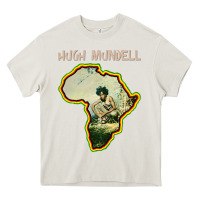 Cream hugh mundell 'africa must be free by 1983' Heavy Core Tee - lanVoArt