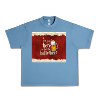 Pebble Blue i'm just here for the butterbeer Urban Heavy Tee - TumblerDesignByShophia
