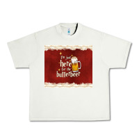 Pistachio i'm just here for the butterbeer Urban Heavy Tee - TumblerDesignByShophia