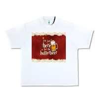White i'm just here for the butterbeer Urban Heavy Tee - TumblerDesignByShophia