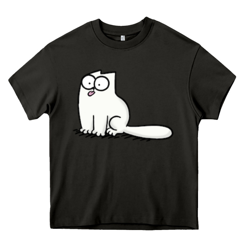 Simon's Cat 1 Heavy Core Tee by lanVoArt | Teevron