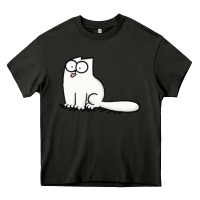 Asphalt simon's cat 1 Heavy Core Tee - lanVoArt