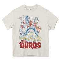 Cream the burbs Heavy Core Tee - lanVoArt