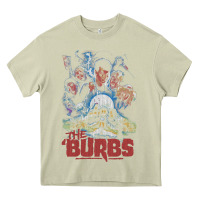 Mossy the burbs Heavy Core Tee - lanVoArt