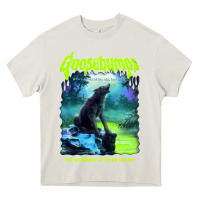 Cream r.l. stine goosebumps nightmare halloween werewolf fever swamp essenti Heavy Core Tee - lanVoArt